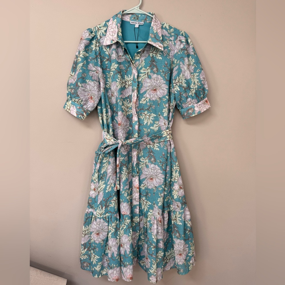 Yakira Bella Esme Dress – Blue Floral – Small – NWOT - Picture 2 of 10
